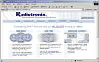 Radiotronix - Distributor of embedded hardware and wireless applications