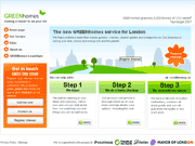 GREEENhomes  Promo-site of London ecological program