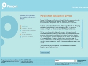 Paragon Risk - Web-site for consulting company Paragon