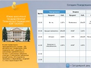  Educational Institution Schedule - Interactive Information System