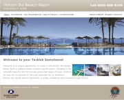Horizon Sky Beach Resort - Сайт курорта для инвесторов